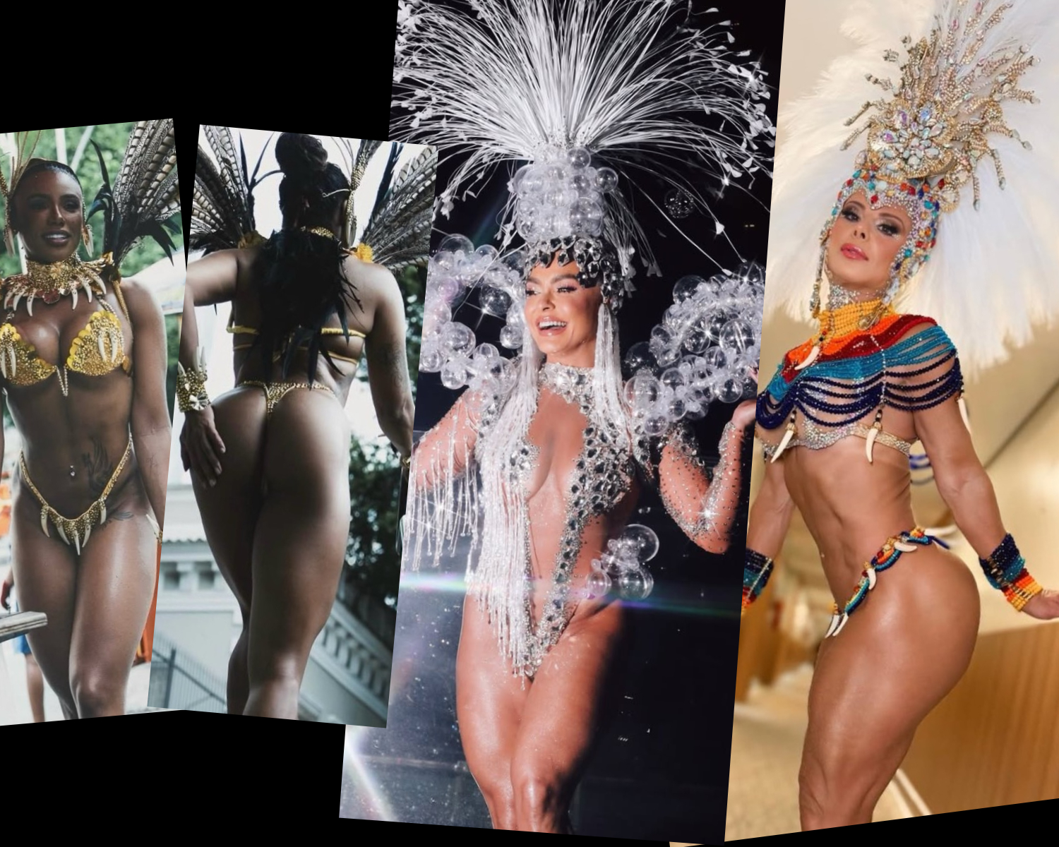 “Estereótipos” de carnaval: bunda grande, tanquinho e perna de jogador?