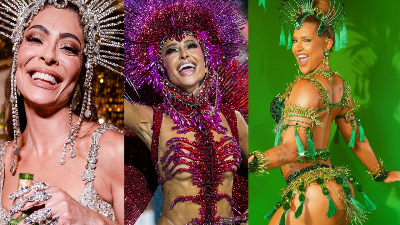 Juliana Paes, Sabrina Sato e Virginia Fonseca