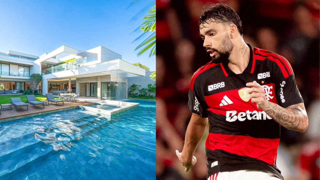 O que tem na mansão de 25 milhões de reais de Lucas Paquetá