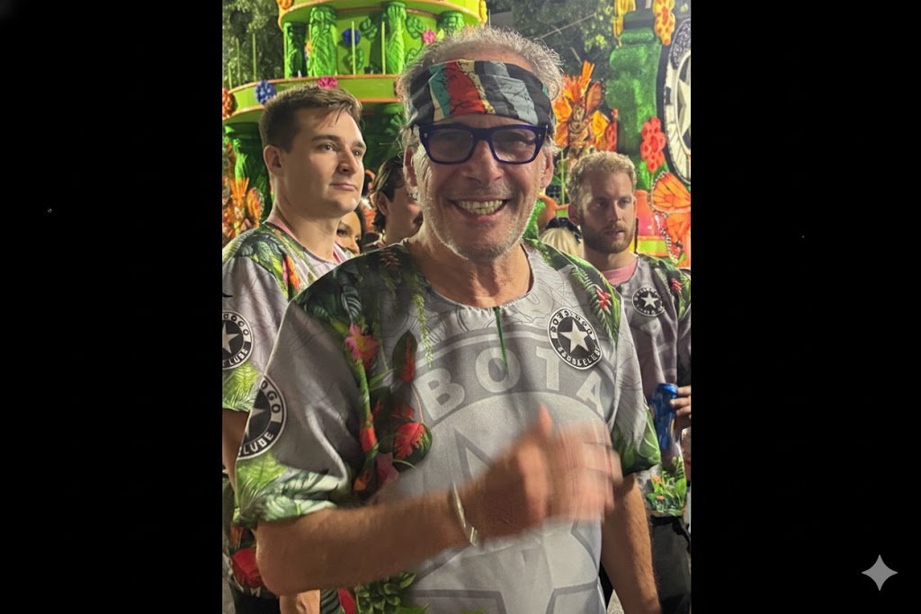 Luiz Osvaldo Pastore: teste de honestidade em plena Sapucaí