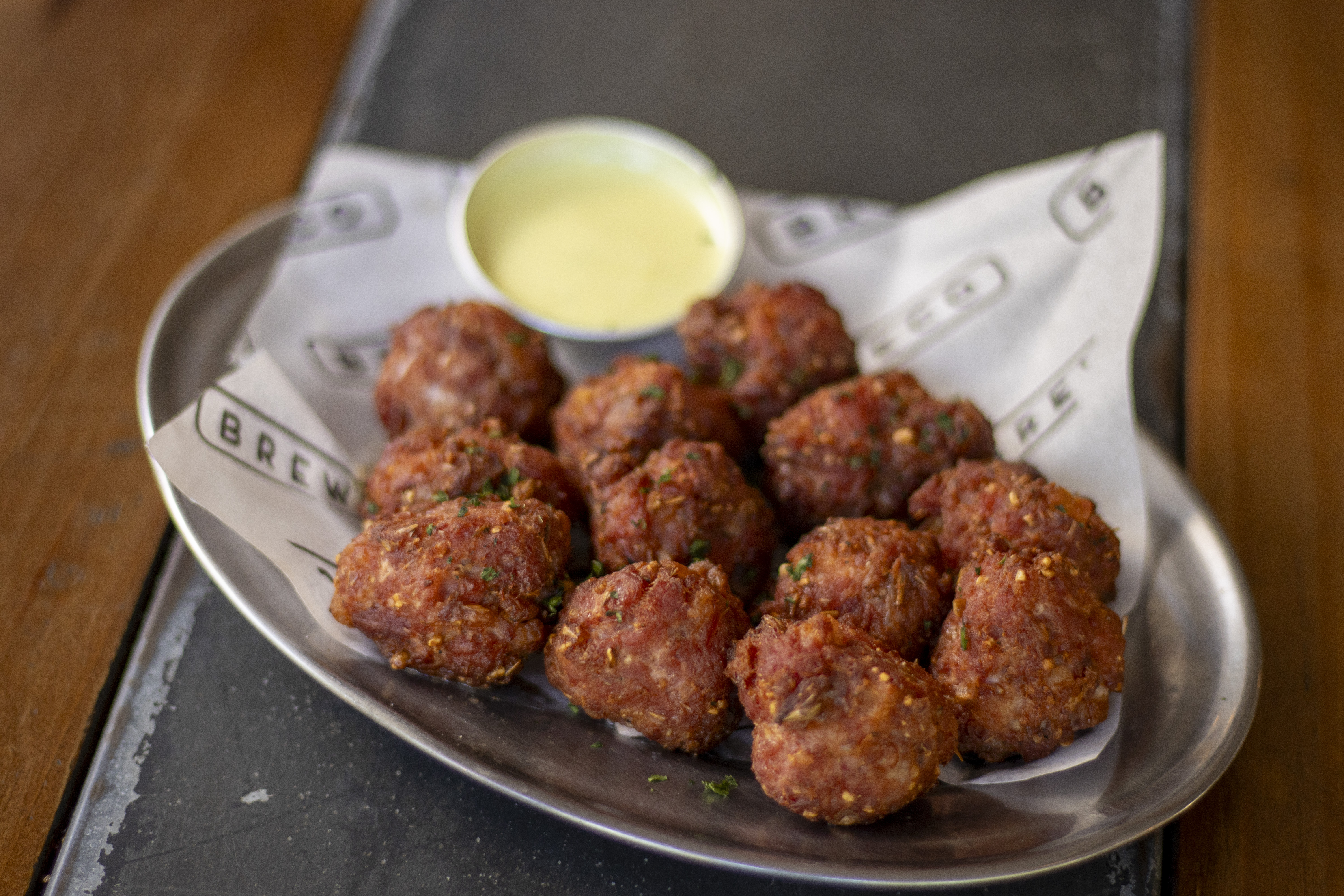 Bolinho de cevada do Brewteco