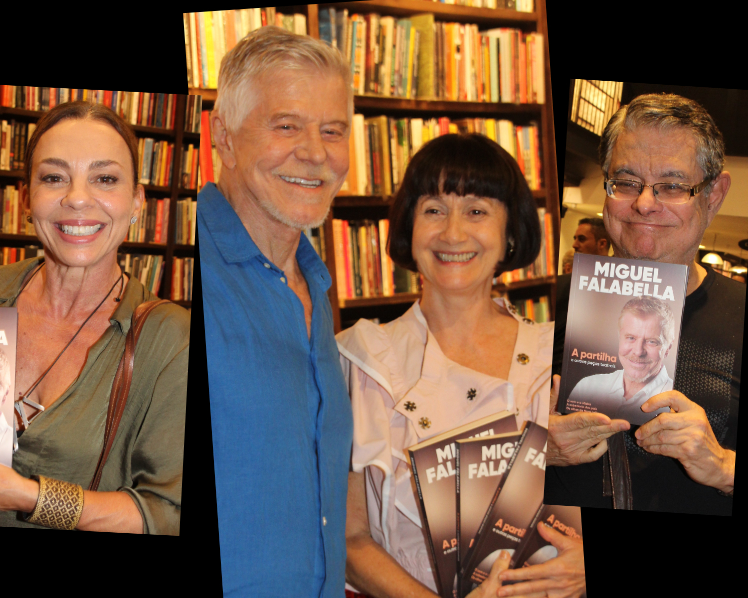 “A Partilha e outras peças teatrais”: Miguel Falabella autografa no Rio