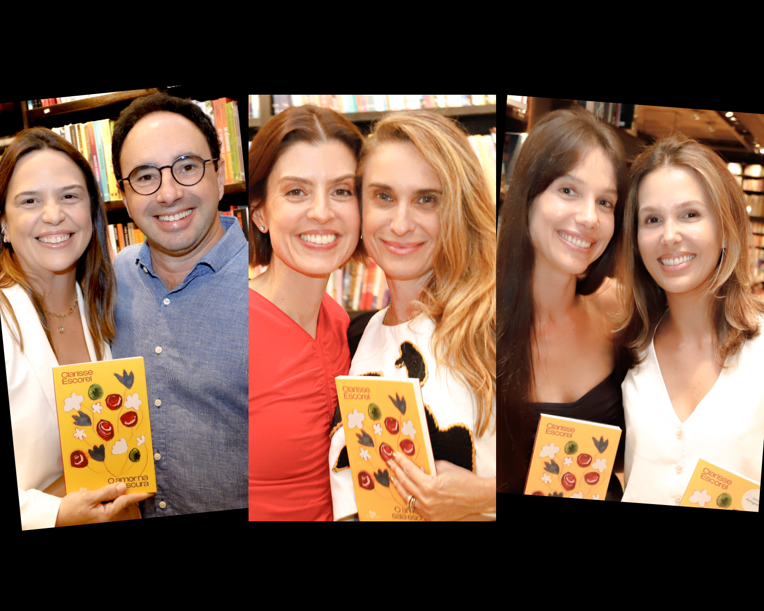 “O amor na sala escura”: Clarisse Escorel lança seu 1º romance. Fotos!