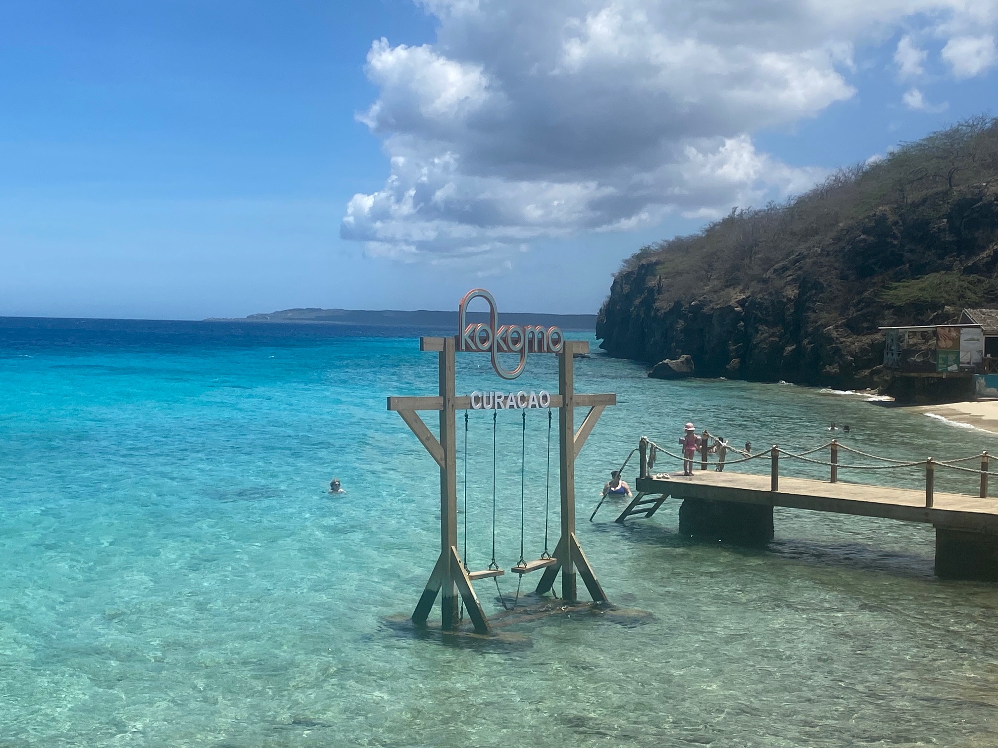 Tudo azul: sabor caribenho em ilha paradisíaca