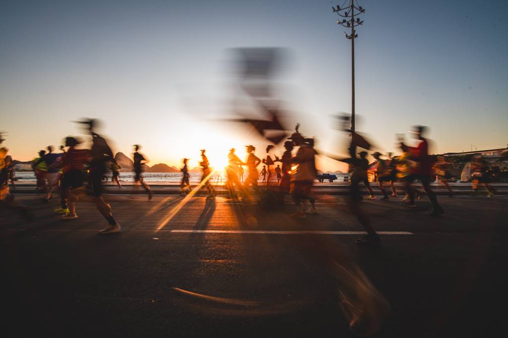 Quando o corpo corre para respirar.