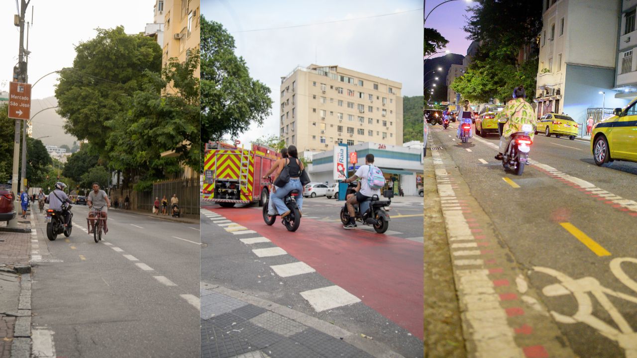Ciclovias desrespeitadas