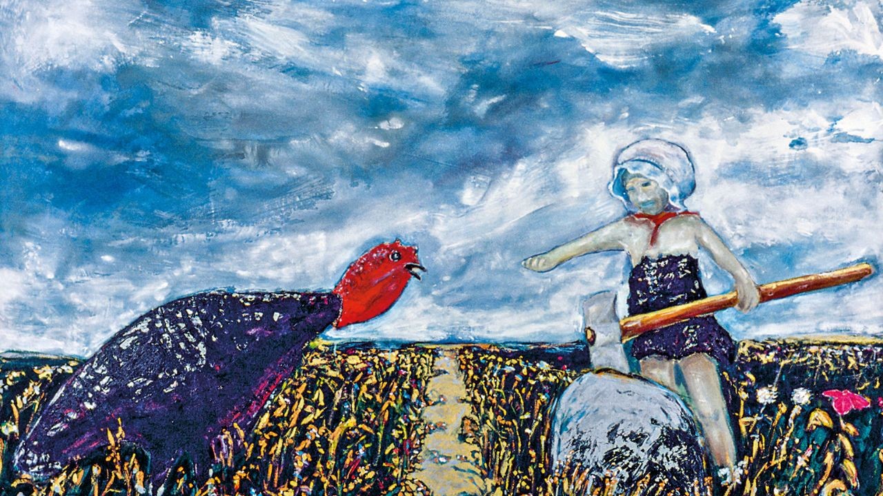 Constelações – Luiz Zerbini – A menina e o Peru 1988 – © Romulo Fialdini.jpg