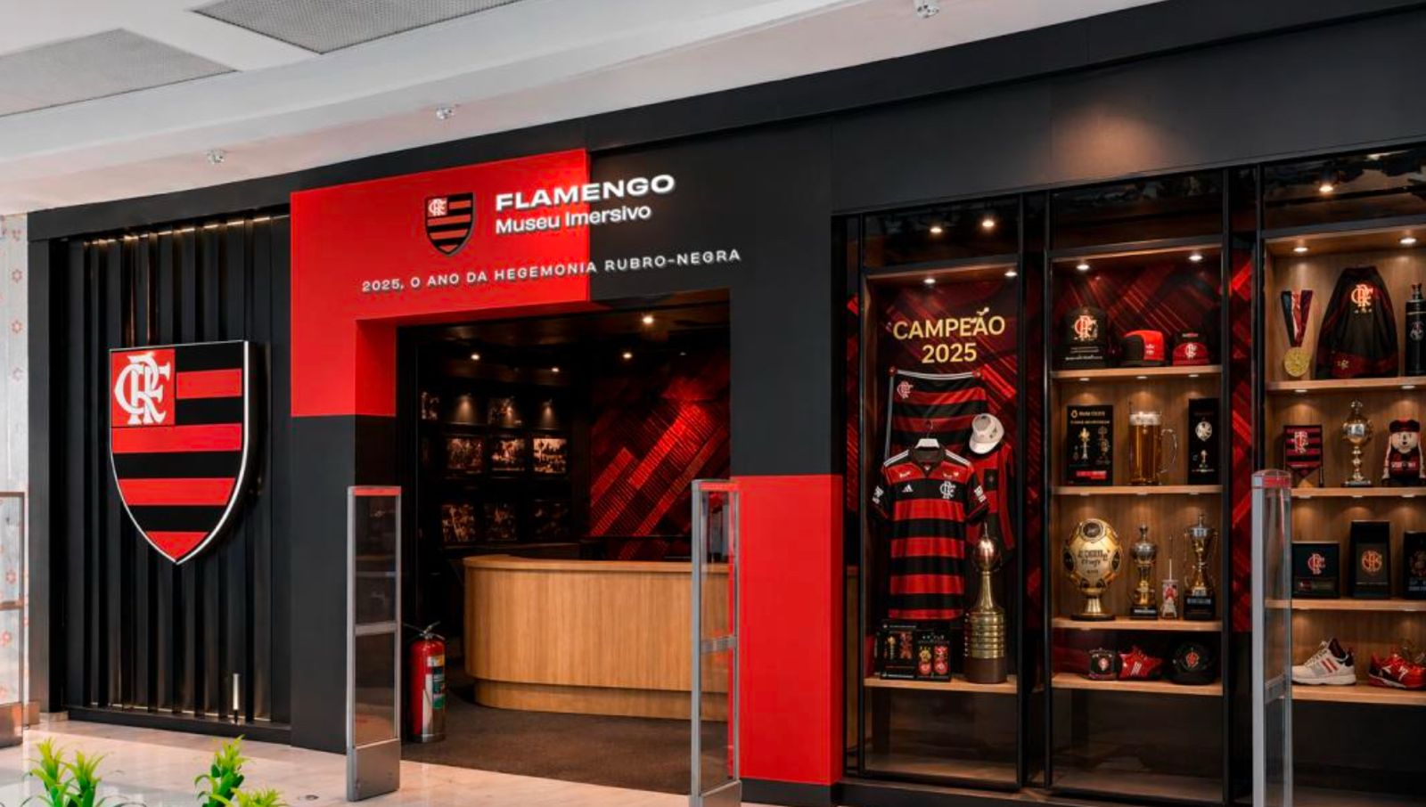 Filial do Museu do flamengo no Via Parque