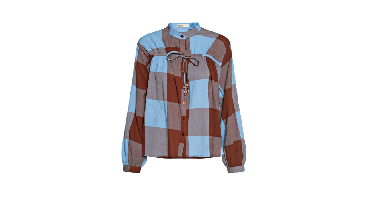 R$ 447,90 Camisa feminina xadrez. Dress To, shop2gether.com.br