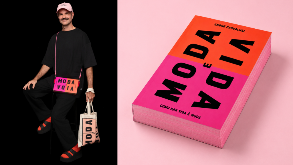 Novo livro de André Carvalhal traz entrevistas com grandes nomes da moda