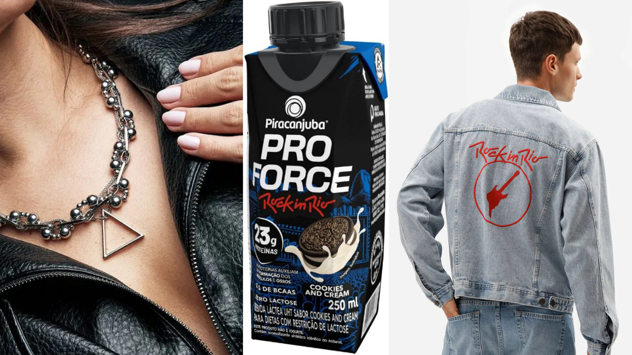 Da jaqueta ao Whey Protein: quanto custam os produtos oficiais do Rock in Rio