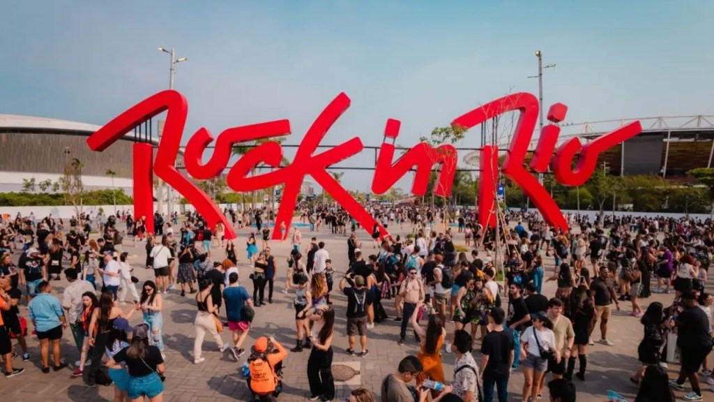 Sem aperto: app do Rock in Rio mostra quais banheiros estão mais vazios