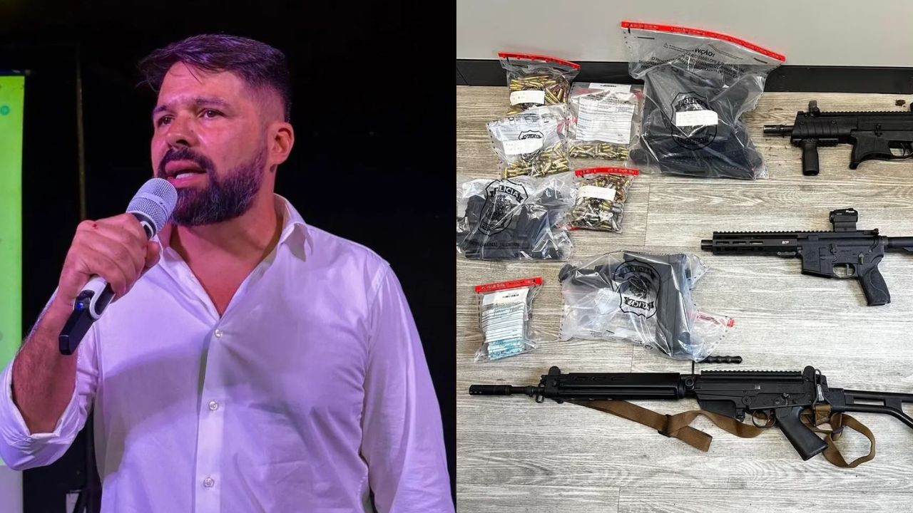 Quem é o vereador do Rio preso por posse irregular de fuzis e submetralhadora