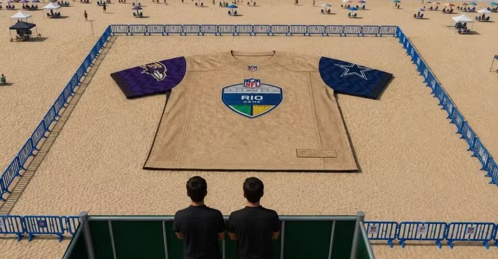 NFL invade o Rio com corrida, experiências e atrações pela cidade