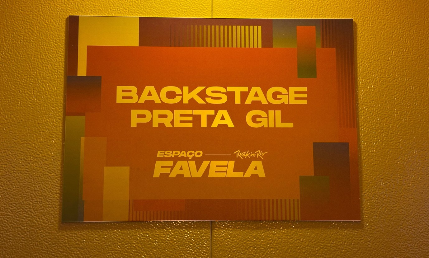 Rock in Rio: Backstage do Espaço Favela ganha nome de Preta Gil