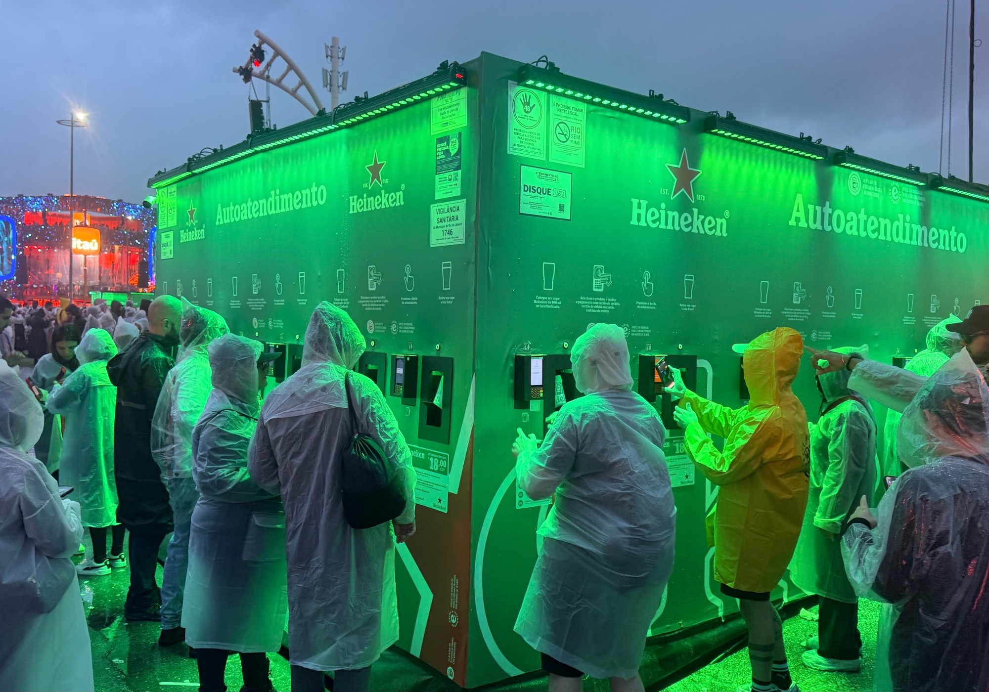 Rock in Rio: o Beer Wall da Heineken funciona? VEJA RIO testou