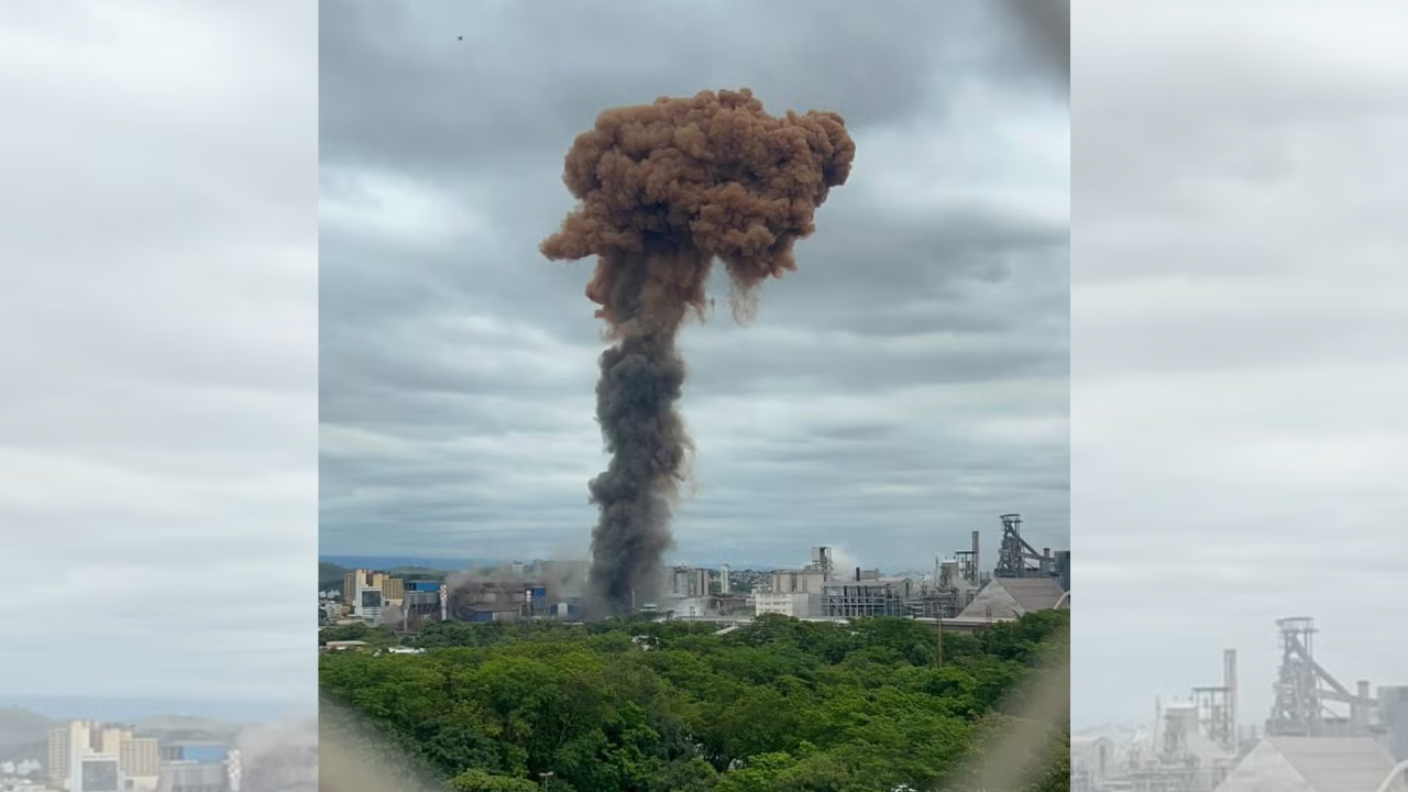 O que sabe sobre explosão em prédio da CSN, em Volta Redonda