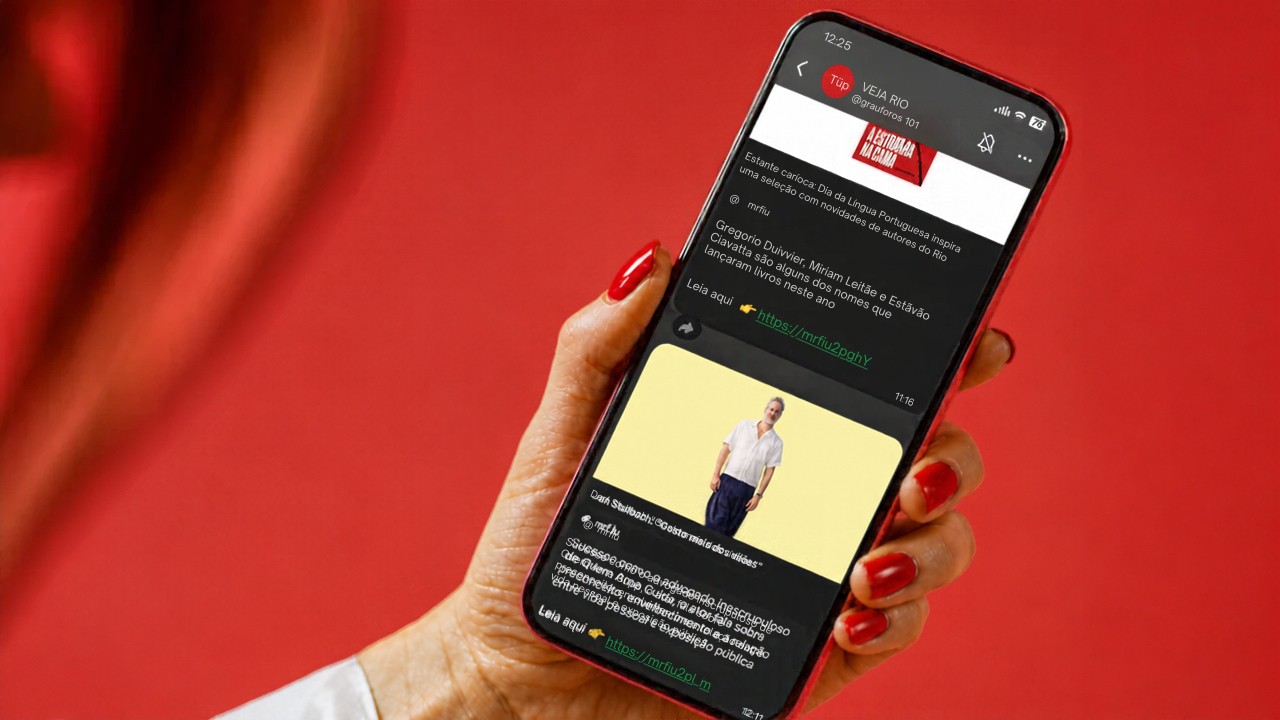 Saiba como se inscrever no canal do WhatsApp de VEJA RIO